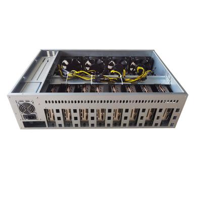 China High quality B75 B85 8GPU desktop installations with high speed adjustable silent PSU case fan. CPU Ram SSD for sale