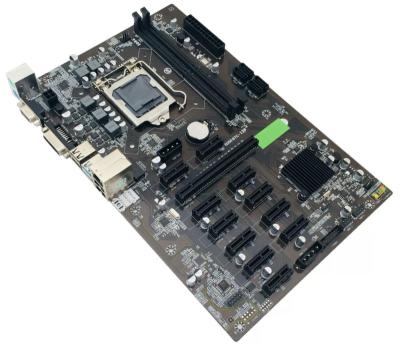 China 12GPU B250 Mainboard 1151 Motherboard 12 GPU PCIE Video Cards Expert Desktop i3/i5/i7 LGA Motherboard for sale