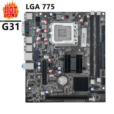 China G31 LGA 775 Intel Chipset Motherboard DDR2 4GB Memory USB2.0 Mainboard Desktop Motherboard G31 for sale