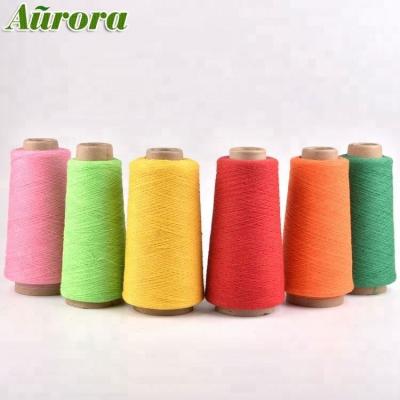 China Recycled 20s TC/CVC Cotton Colored Polyester Mixed Peach Colored Yarn Colors For Knitting Socks for sale