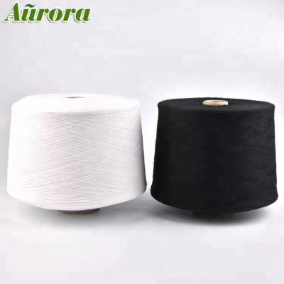 China Recycled Best Choice Black Baby Sock Yarn NE10/1 420-450TPM Yarn For Socks Production for sale