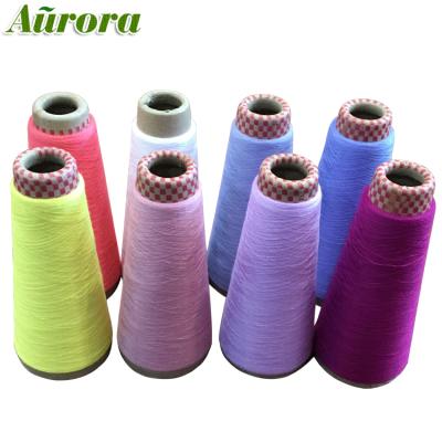 China Viable Repurposed Spun Polyester Yarns For Knitting Socks 16s 21s 32s for sale