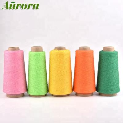 China OEM & ODM Ne Cotton Sustainable 16/1 Polyester Recycled Dyed Yarn For Yarn Importer for sale