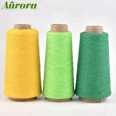 China Cheap Recycled Polyester Cotton Recycled Yarn Cvc Open End Recycled TT Cotton Yarn For Sofa for sale