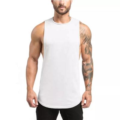 China Manufacturer QUICK DRY Custom Logo Gym Fitness Mens Stringer Fail Top Gym Men Fail Top for sale