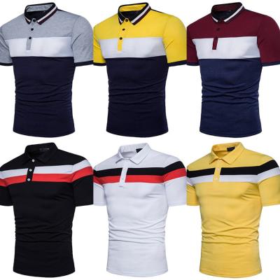 China Cotton Polo Shirts Men's Golf Polo Men's Hot Sale Comfortable QUICK DRY Simple Summer T-shirt for sale