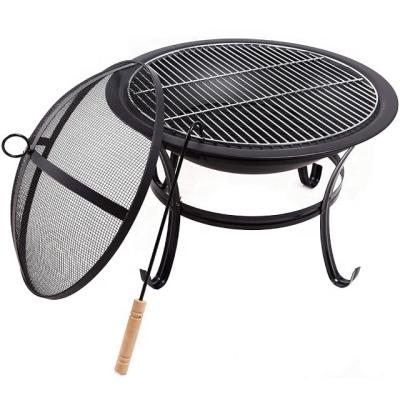 China OEM Stocked Outside Smokeless Iron Fire Pit 21.5 Inches for sale