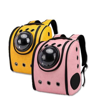 China Hot Selling Wholesale Dogs Pet Supplies Outdoor Portable Travel Pet Bag Space Capsule for sale