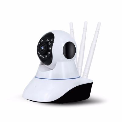 China Human Motion Tracking V380 Three Antenna Bald Head Strong Home Indoor Remote Intlligent Wireless WIFI360 HD Surveillance Camera for sale