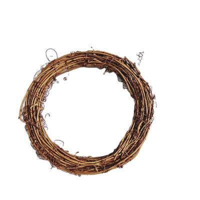 China Factory Price Eco-Friendly Handmade Christmas Bell Garland Rattan Pendant Garlands for sale