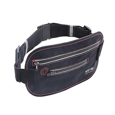 China Running/yoga/retraining sports pocket phone belt fabric jogging running diving waterproof fitness Fanny Pack For Outdoor for sale