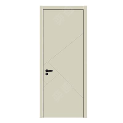 China Interior Design 1 Panel Waterproof PVC Door Jamb PVC Door Manjun Door for sale