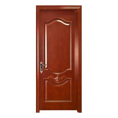 China Manjun Exterior Doors Waterproof Modern Wooden Interior House Door for sale