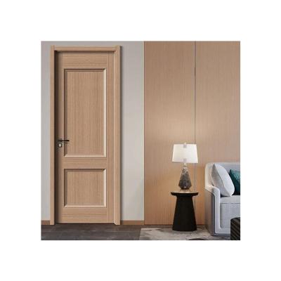 China PVC Best Plank Door Full Natural Wooden Door Bedroom Door Spain Export Waterproof Modern Design Bedroom for sale