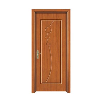 China High Quality Waterproof Interior Door Designs Solid Wood PVC Door Hotel Room Doors for sale