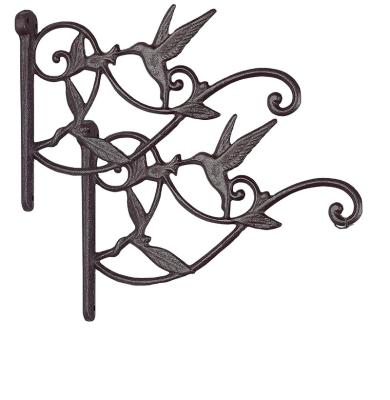 China Cast Metal Cast Iron Crest Bird Frame Applicable To A Variety Of Scenarios Wall Hook Rack for sale