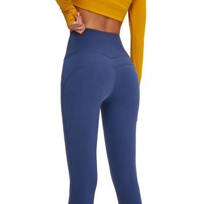 China Breathable Yoga Sexy Women's Fitness Leggings Push-ups Gym High Waist Leggings Ladies Seamless Stretch Leggings for sale