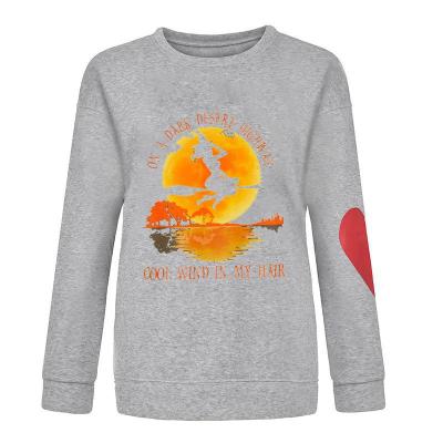 China QUICK DRY made in china casual sweatshirt women cartoon pullover women sweatshirt for sale