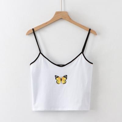 China New Fashion Print Summer QUICK DRY Stylish Women Crop Top Women's Gym Vest for sale