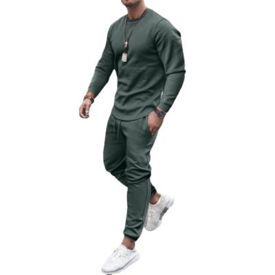 China Hot Selling Men's Casual Suits Breathable Fashion Jogging Sweat Suit Training Two Piece Men's Suit for sale