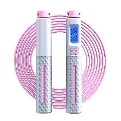 China Smart Digital Wireless Outdoor Adjustable Indoor Jumping Workout Fitness Equipment Application Jump Rope Skipping Ropes for sale