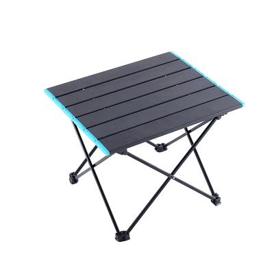 China Portable Modern Outdoor BBQ Indoor Aluminum Frame Outside Folding Tables for Beach Festival Camping Camping Picnic Tables for sale