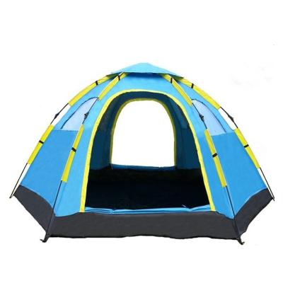 China UV-Resistant Outdoor Portable Waterproof Camping Tent Windproof Pop Up Tent Full Automatic Backpacking Instant Camping Family Dome Tent for sale