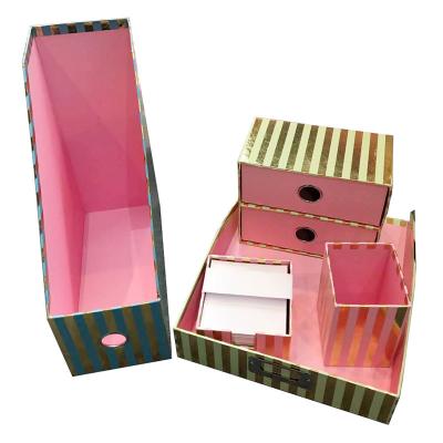 China Recycle Hot Selling Small Box Packaging Packaging, Folding Paper Box, Full Color Cardboard Stationery Box for sale