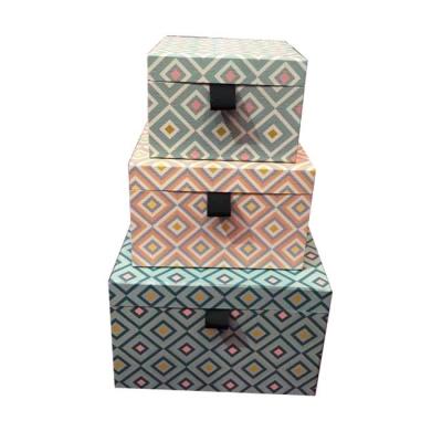 China Recyclable High Quality Desktop Snacks Pattern Storage Boxes Desktop Saving Car Compartmented Storage Box for sale