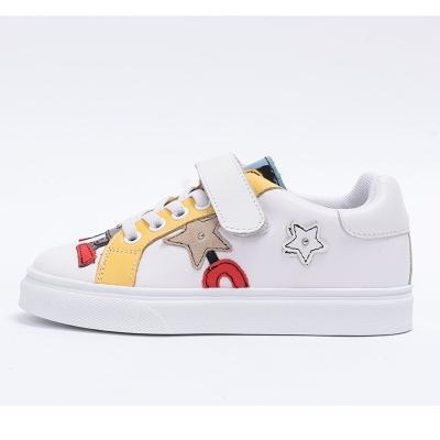 China 2019 Lulibai 012 Anti-slippery Kids Customized New White Kids Casual Shoes for sale