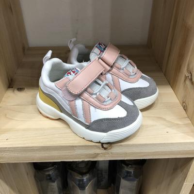 China Deodorization Mesh Comfortable Breathable Baby Sports Shoes Casual Running Walking Baby Sports Shoes Hang Buckle Kids Sneakers for sale