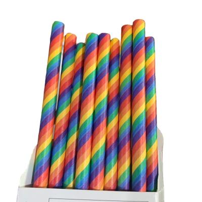 China food & Factory Directly Sale Disposable Biodegradable Wholesale Packaging Beverage Paper Straws for sale