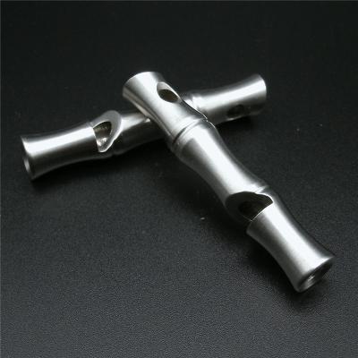 China Factory Promotion Promotional Silver Dog Training Iron Metal Whistle AL005 for sale