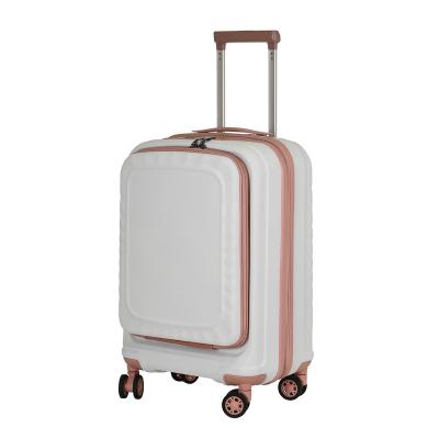 China Long-distance Travel 2024 New Fashion Waterproof Large Capacity Aluminum Frame Trolley Luggage for sale