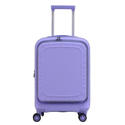 China Long-distance Travel 2024 Manufacturer Fashionable 24 Inch ABS PC Boarding Trolley Luggage for sale