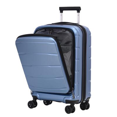 China Long-distance Travel Factory Price Portable Large Capacity Aluminum Frame Suitcase Luggage for sale