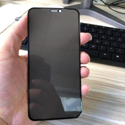 China Anti-Scratch Anti Spy Privacy Tempered Glass 9h 2.5D Full Coverage Glass Screensaver For iPhone 11 for sale