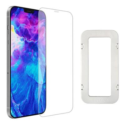 China Anti-scratch screen protector with frame high quality tempered glass for iPhone 11 protector film HD tempered film for sale