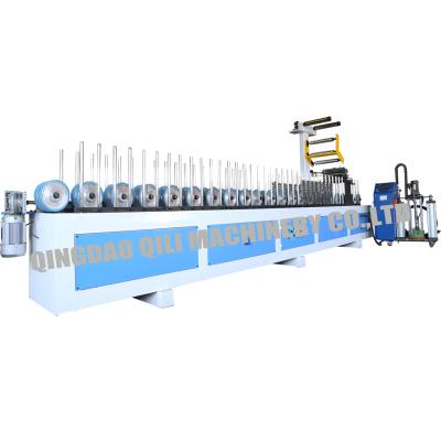 China Hotels PVC MDF Pur Glue Profile Profile Wrapping Machine Used For Woodworking Machine for sale