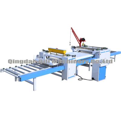 China Automatic Hotel Foil Paper Film PVC Laminating Machine Gluing Machine Woodworking Machine for sale