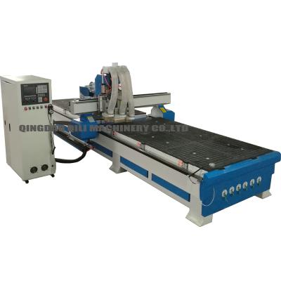 China Machinery repairs workshop 1325 double worktable cnc router 3d wood cutting machine woodworking machines for sale