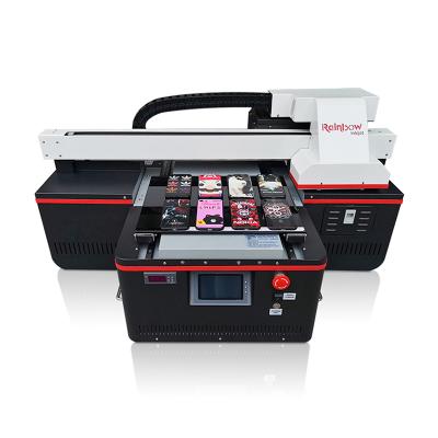 China Metal a3 large size 40*30cm inkjet uv flatbed printer item and color uv printer phone case and wooden uv printer for sale