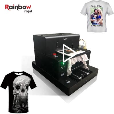 China Cheap Garment Ink Textile Maid T-shirt Effect Printer A3 Vivid Size Directly To Garment Printer for sale