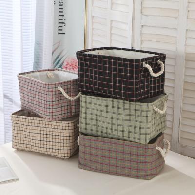 China Viable Home Organization Closet Clothes Toys Underwear Organizer Boxes Stackable Desktop Magazine Storage Bin Tool Storage Basket for sale