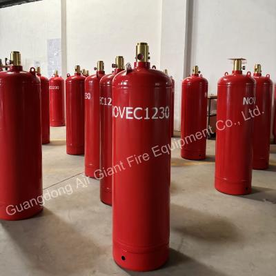 China Cylinder For Non Corrosive Novec1230 Fire Suppression System For Server Room for sale