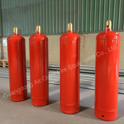 China Cylinder Enclosed Flooding Novec1230 Fire Extinguishing System  Without Residue For Telecommunication Room for sale