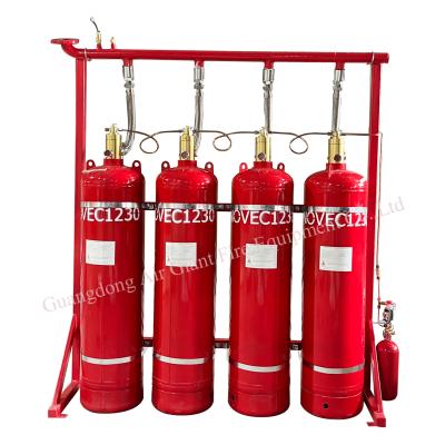 China 5.3MPa Novec1230 Fire Suppression System with Automatic Starting Mode for sale