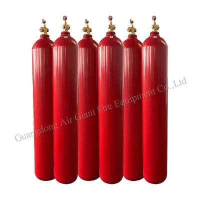 China Cylinder For Inert Gas Inergen IG541 Fire Extinguishing System Without Residue In Server Room for sale