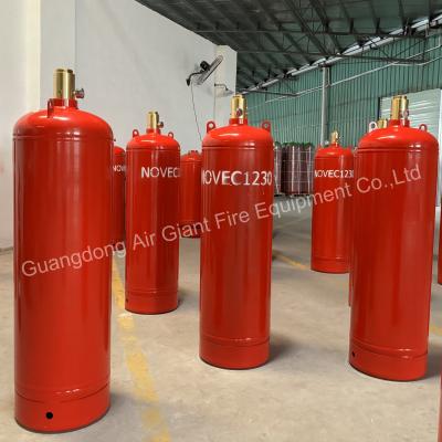 China Customized Cylinder For FK 5-1-12 Fire Suppression System  Without Pollution For Computer Room for sale