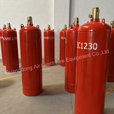 China Customized Automatic Novec1230 Fire Suppression System Cylinder Without Pollution for sale